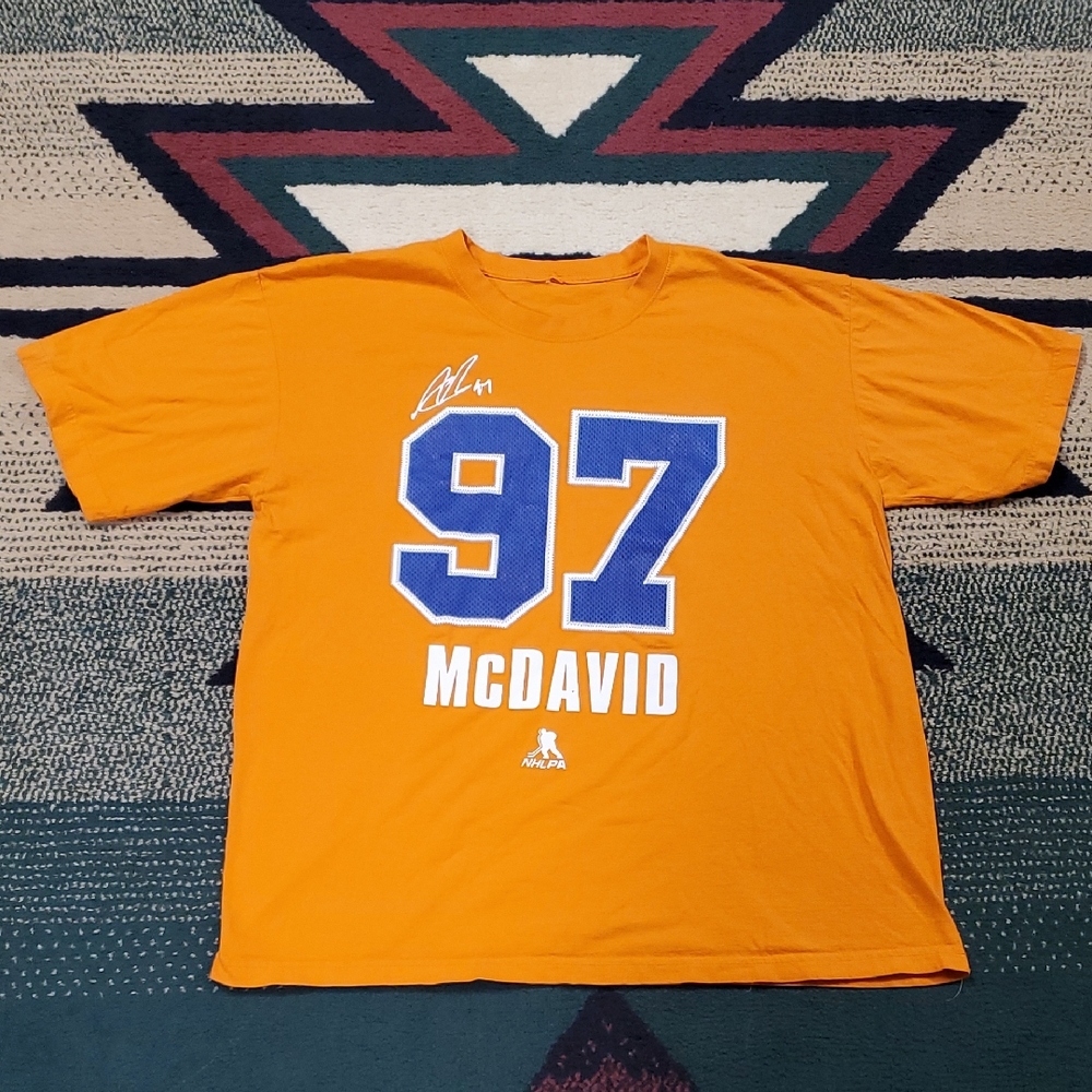 Orange McDavid Graphic T-Shirt